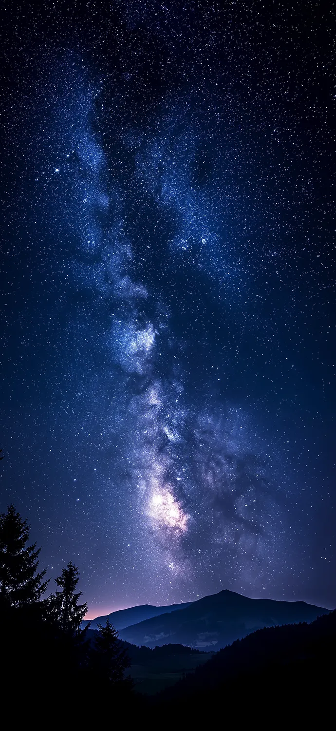 phone wallpaper starry sky Milky Way