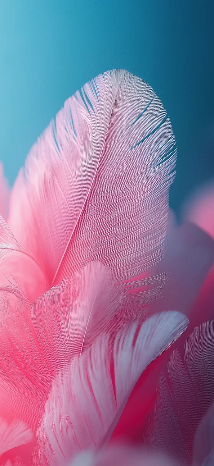 phone wallpaper feathers